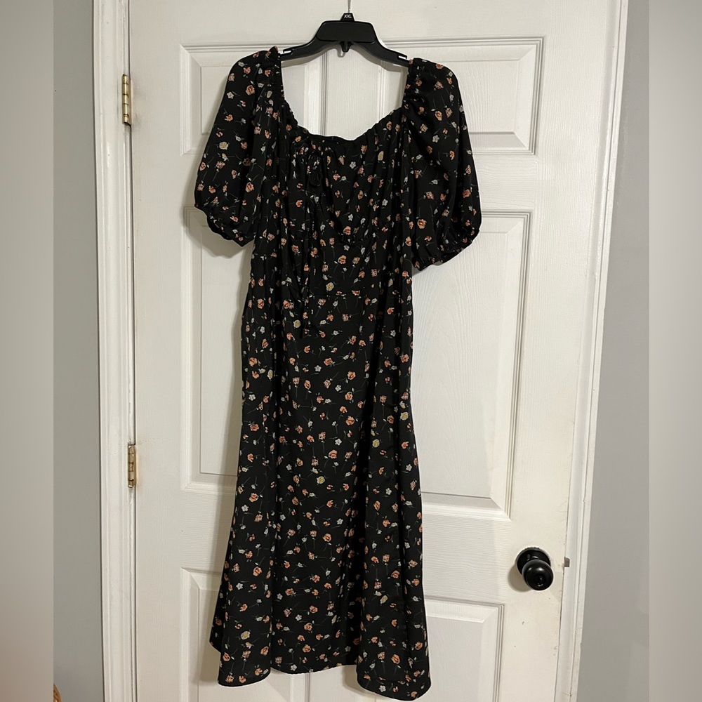 Shein wrap around dress